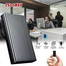 Mini Magnetic Digital Hidden Voice Recorder Spy Audio Activated MP3 Dictaphone