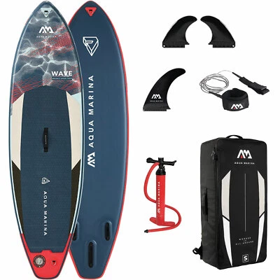 Aqua Marina Inflatable Wave SUP iSUP Stand Up Paddle Board Surf Surfing 265 cm