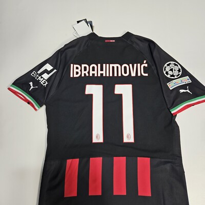 Puma AC Milan Zlatan Ibrahimovic#11 2022/2023 Authentic Home Puma AC Milan Zlatan Ibrahimovic#11 2022/2023 Authentic Home