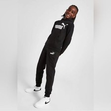 Puma New Youth 3 Piece Size XS 5/6 Hoodie T-Shirt  Pull On Jogger Active Warm
