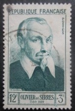FRANCE-1953-Olivier de Serres N°946 oblitéré
