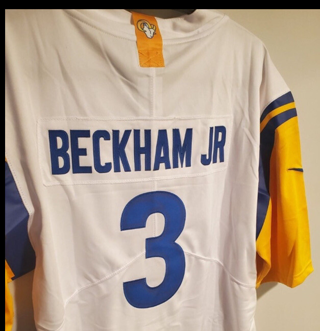 Odell Beckham Jr. LA Rams jersey, NWT, Mens XXXL, 26”pit-to-pit