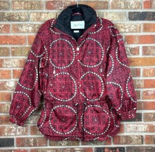Kaelin Vintage Red Pullover Jacket Womens Large