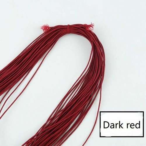 24MX1mm Round Elastic Band Stretchy Cord Ribbion DIY Sewing Crafts Trimming New - Picture 16 of 29