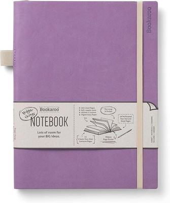 IF Bookaroo Bigger Things Notebook Journal - Aubergine