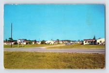 Postcard Florida Gainesville FL Manor Motel 1960s Unposted Chrome