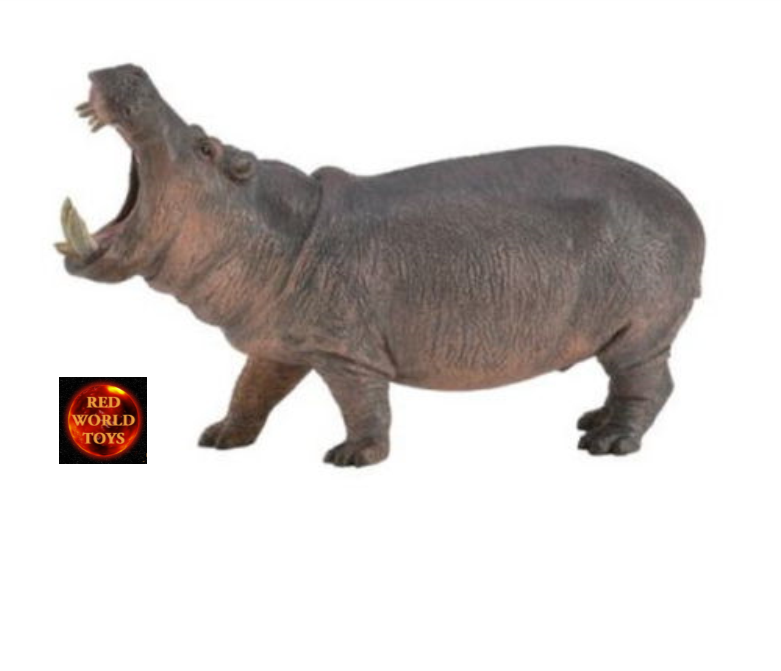 Hippopotamus Hippo Animal Toy Model Figure by CollectA 88833 New with
