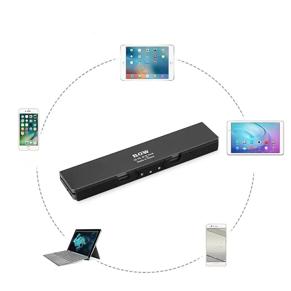 BOW HB199 Foldable Mini Bluetooth Keyboard For OPPO Find N2 vivo X Fold+ Samsung - Image 4 of 4