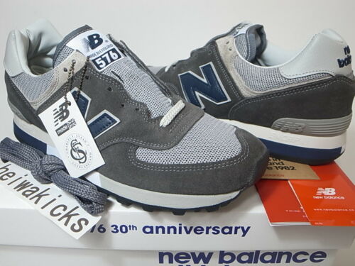 NEW BALANCE OM576OGG 576 30TH ANNIVERSARY GRAY MADE IN ENGLAND US9 - Picture 1 of 12