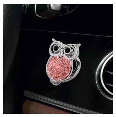 1pc. Car Push Start Ignition Button Cover  Owl Shaped Start Car Bling Rhinestone