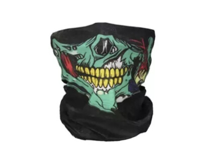 Skull Bandana Face Mask Tube Neck Scarf Skeleton Motorcycle Headband Ski Hood