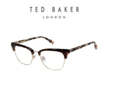 Ted Baker TLW500 TOR Tortoise Cat Eye Womens Full Rim Eyeglasses 51-18-140