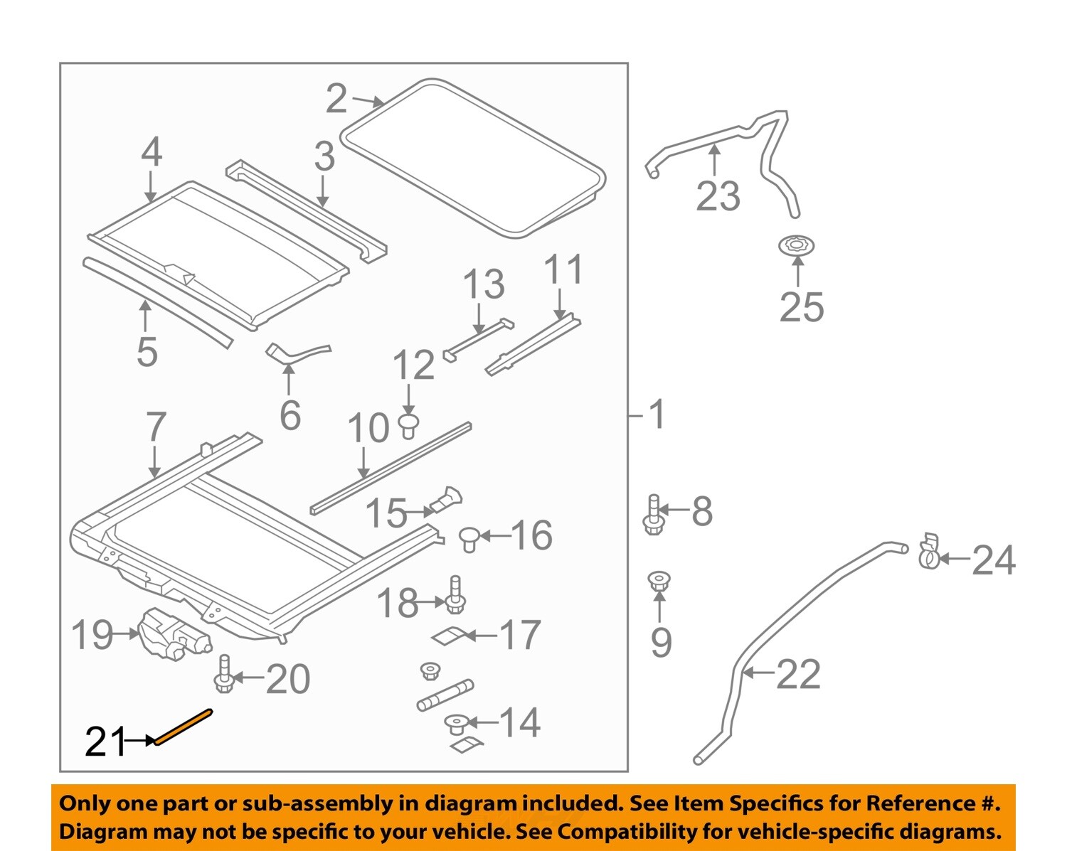 Hyundai OEM 1016 Genesis Coupe Sunroofband 816173K000 for sale online