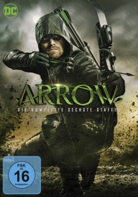 ARROW: STAFFEL 6 - STEPHEN AMELL,DAVID RAMSEY,WILLA HOLLAND  5 DVD NEU
