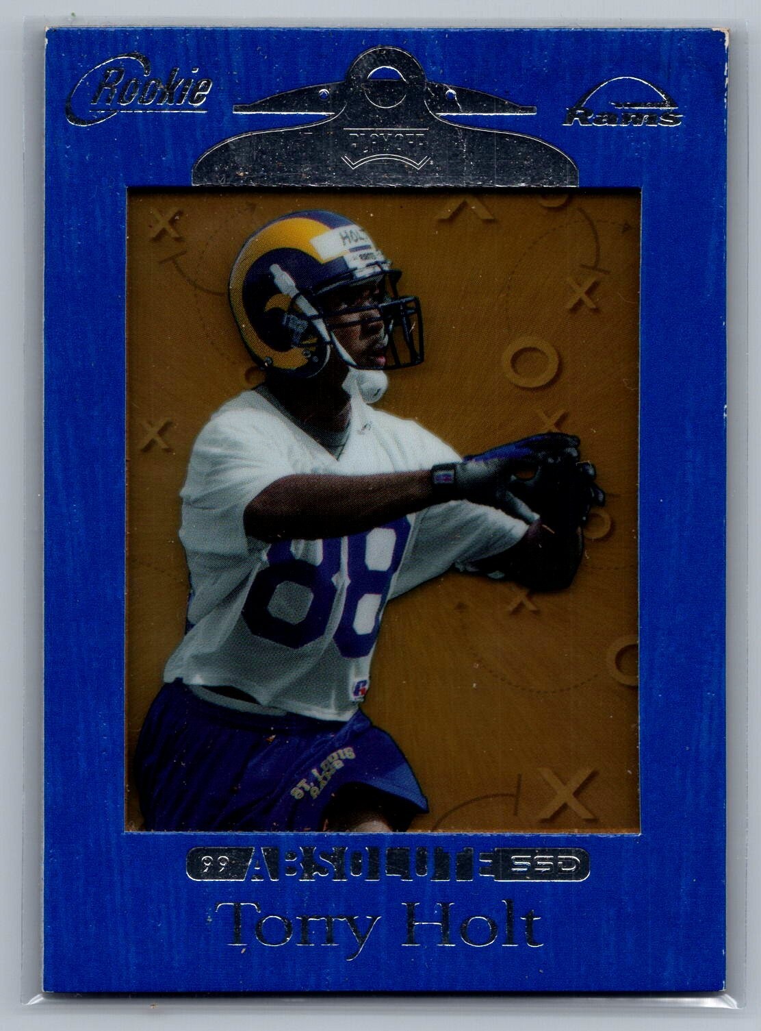 1999 Playoff Absolute SSD Blue #166 Torry Holt (RC) - NM-MT *TEXCARDS*