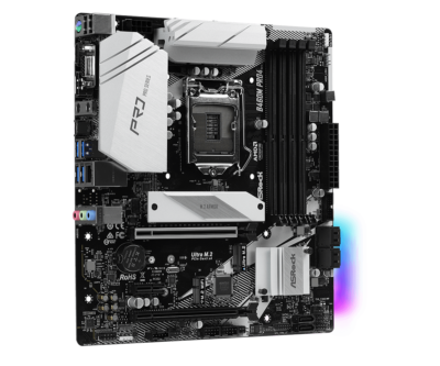 For ASROCK B460M Pro4 motherboard LGA1200 DDR4 128G VGA+HDMI+DP M