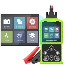12V/24V Car Battery Tester Battery Load Tester Battery Analyzer Diagnostic Tool