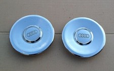 2x Copricerchi Audi d'epoca cromati copricerchi per ? Audi 80 B1 50 100 ? (Z73)
