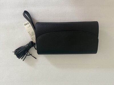 Esprit Clutch schwarz NEU Handtasche Abendtasche