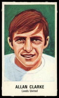 The Sun - 'Football Strips of the 1st Division' #9 - Allan Clarke (Leeds Unit...