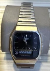 Vintage Watch Seiko Quartz Ana-Digi Alarm Chronograph men