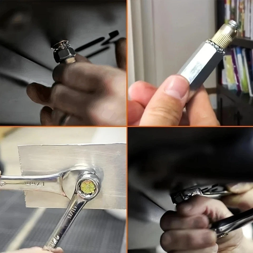 300/150x Mixed Rivnuts Blind Rivet Nuts Kit Threaded Nuts Anti-oxidation M3-M12 - Image 4 of 4