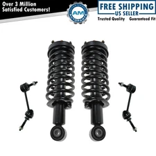 4 Piece Suspension Kit Complete Strut & Spring Assemblies w/ Sway Bar End Links