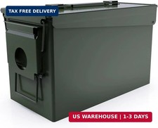 30 & 50 Cal Ammo Can,Metal Ammo Box for Ammunition