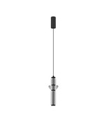 Nova Luce Ulon Pendelleuchte Schwarz HöHenverstellbar Dimmbar 13W Led 3000K IP20