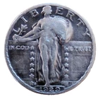 1929-S Standing Liberty Silver Quarter circulated