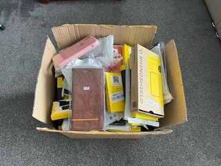 Joblot Of Phone Accessories. Covers. Cases. Screen Protectors. 102 Items. Boxed