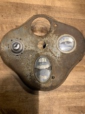 Antique Ford Model A Instrument Panel-speedometer-ignition Switch-1 Gauge