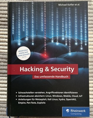 Hacking & Security - Das umfassende Handbuch | Michael Kofler Gebunden  2020