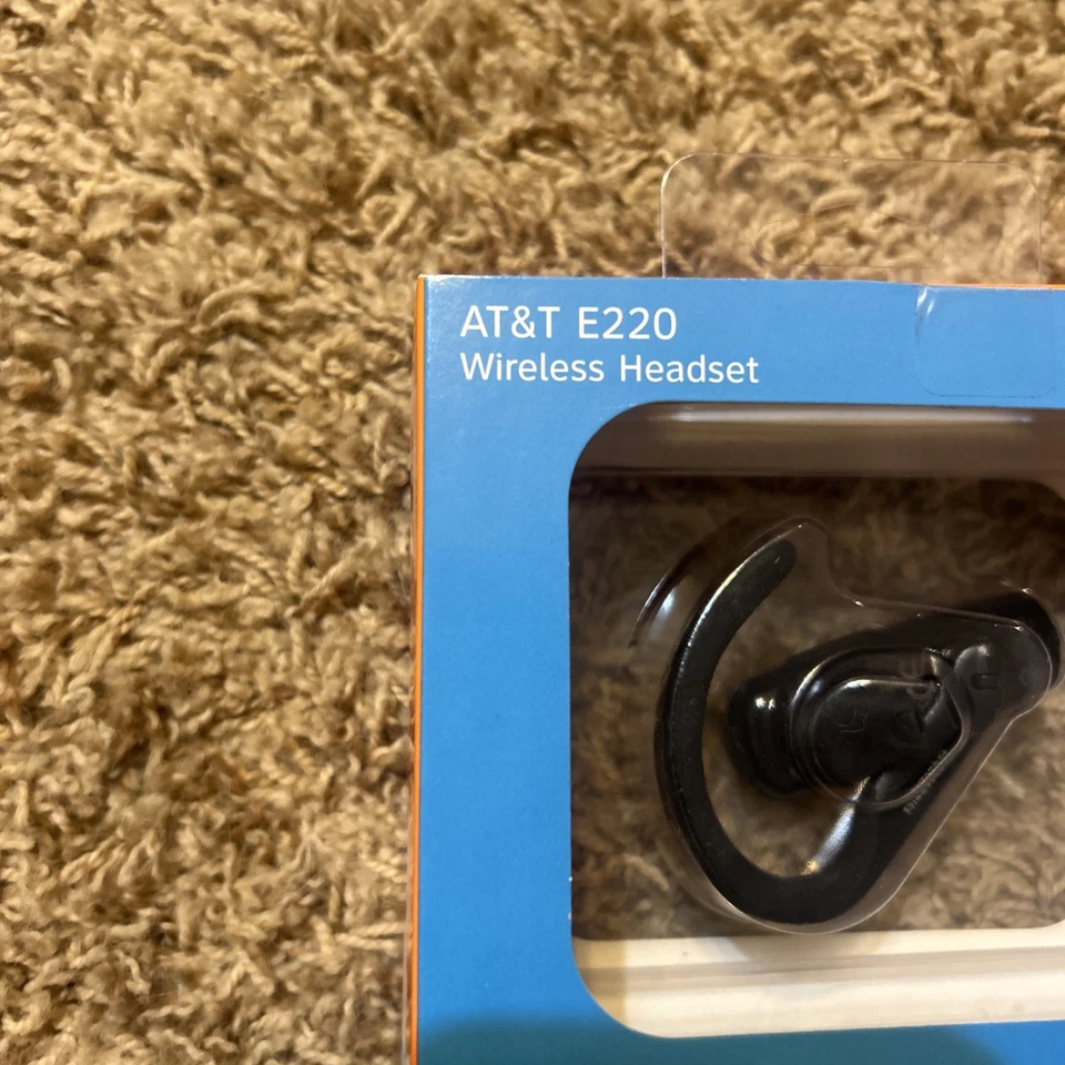 AT&T Universal Bluetooth 2.0 Inalámbrico E220 Auriculares Dispositivo Manos Libres #71482 NUEVO Foto 4 de 4