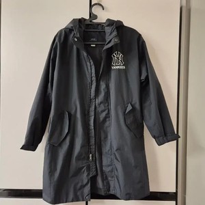 MLB Hooded Long Black Jacket 155 Size