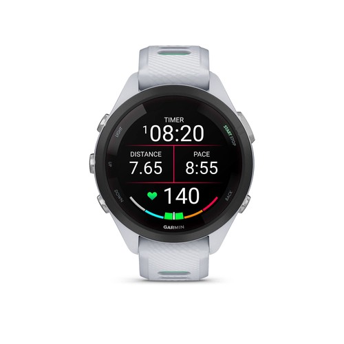 Garmin Forerunner 265S Running Smartwatch, Colorful AMOLED Display, Whitestone - Picture 6 of 6