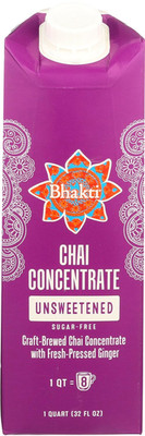 Chai, Original Fresh Chai, Unsweetened Concentrate, 32 Oz