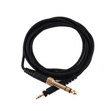 For Shure SRH440 840 940 Audio Cable with Dual Adapter and Oxygen Copper
