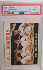 Mickey Mantle Topps Cards - 1952 to 1969 59