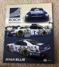 Nascar Driver #02 Ryan Ellis Rosch 2026 Postcard 
