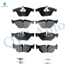 Set of 8 Front-Rear Ceramic Brake Pad Kit For 2013-2015 BMW X1