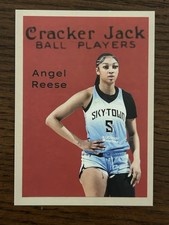 Angel Reese CRACKER JACK ROOKIE CARD " Sky" 2.5 3.5”