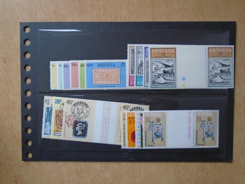 Sir Rowland Hill death centenary - 1979 mint collection on stockcards. - Picture 6 of 9