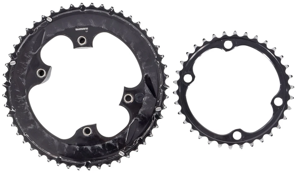 Shimano Dura-Ace FC-R9200 2 x 12 Speed Road Bike Chainring SET 50/34T Triathlon - Image 2 of 2
