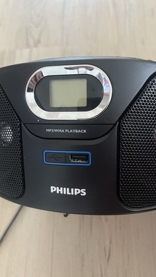 Philips CD-Player MP3/WMA-USB plus Radio, schwarz, sehr guter Zustand