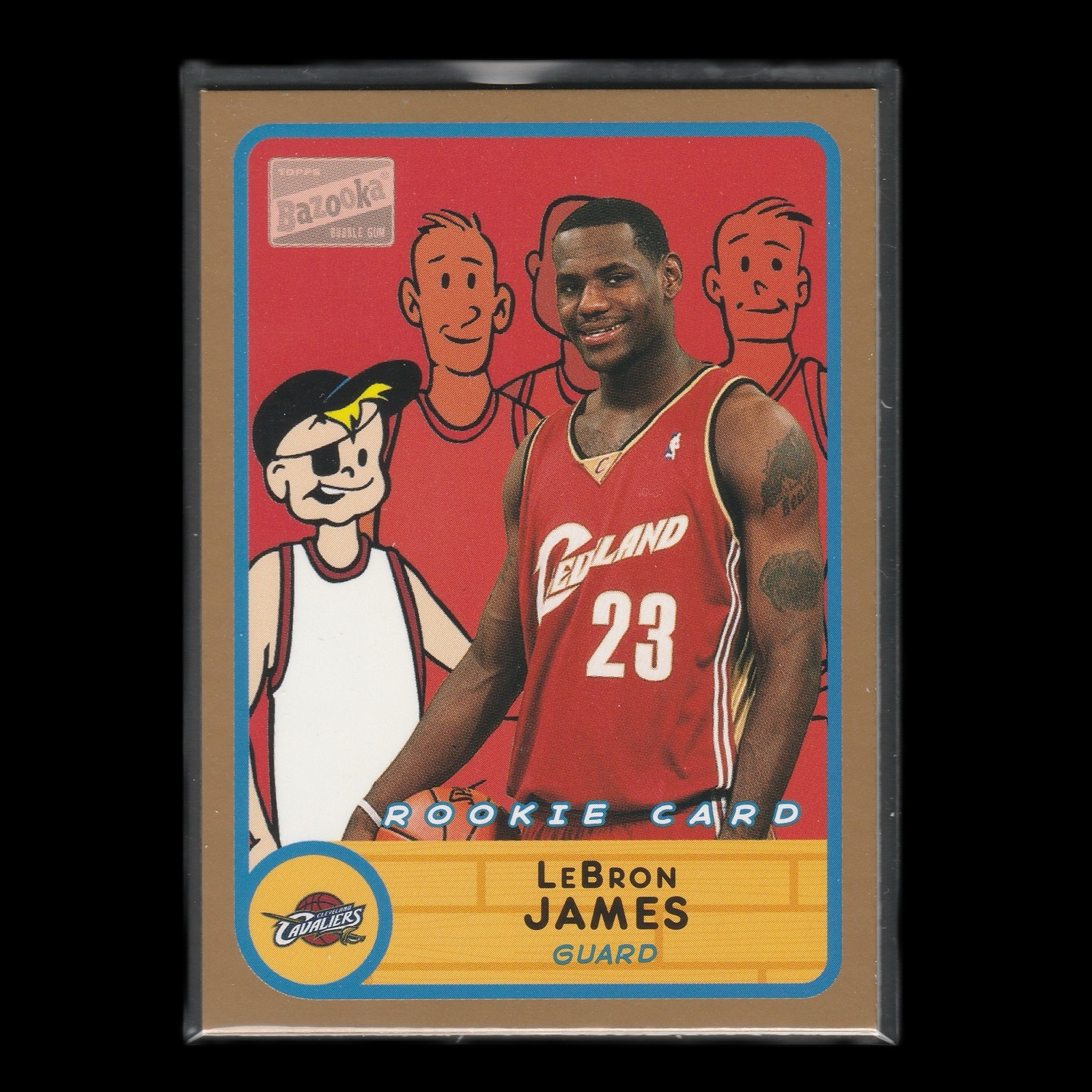 LeBron James 2003 Topps Bazooka #276 Gold Price Guide - Sports