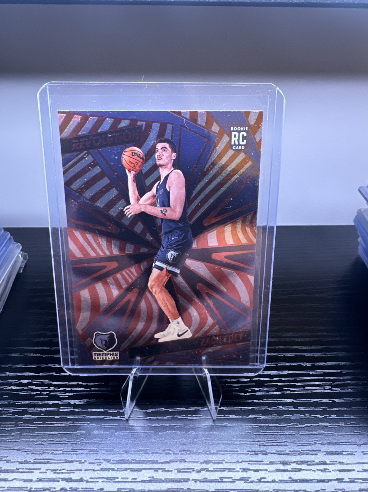 2024-25 Panini Revolution - Rookies Zach Edey #134 Astro (RC)