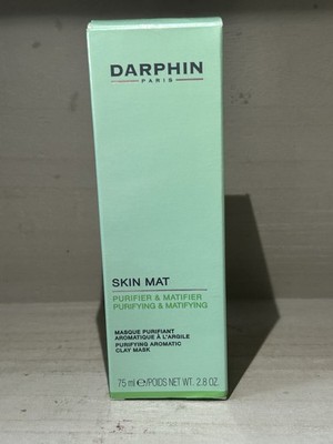 Darphin Skin Mat Purifying Aromatic Clay Mask, Full Size  2.8oz/75mL, NIB
