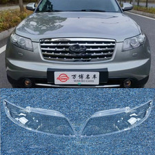 For Infiniti Fx35 Fx45 2003-2008 Car Headlight Glass Lens Coversealant 1 Pair For Infiniti Fx35 Fx45 2003-2008 Car Headlight Glass Lens Coversealant 1 Pair