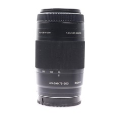 Sony 75-300mm F/4.5-5.6 Telephoto Zoom Lens For Sony A -VM 6856 FZ-
